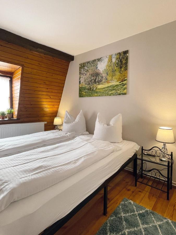 Ferienhaus Schuhhof 크베들린부르크 외부 사진