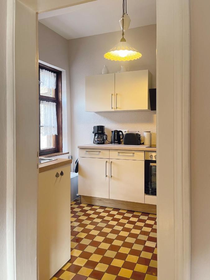 Ferienhaus Schuhhof 크베들린부르크 외부 사진