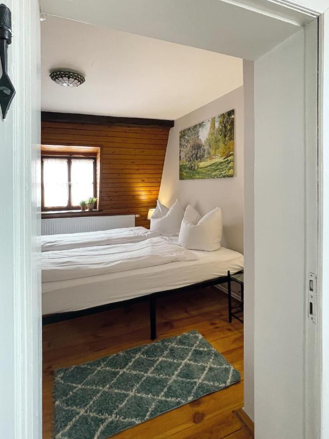 Ferienhaus Schuhhof 크베들린부르크 외부 사진