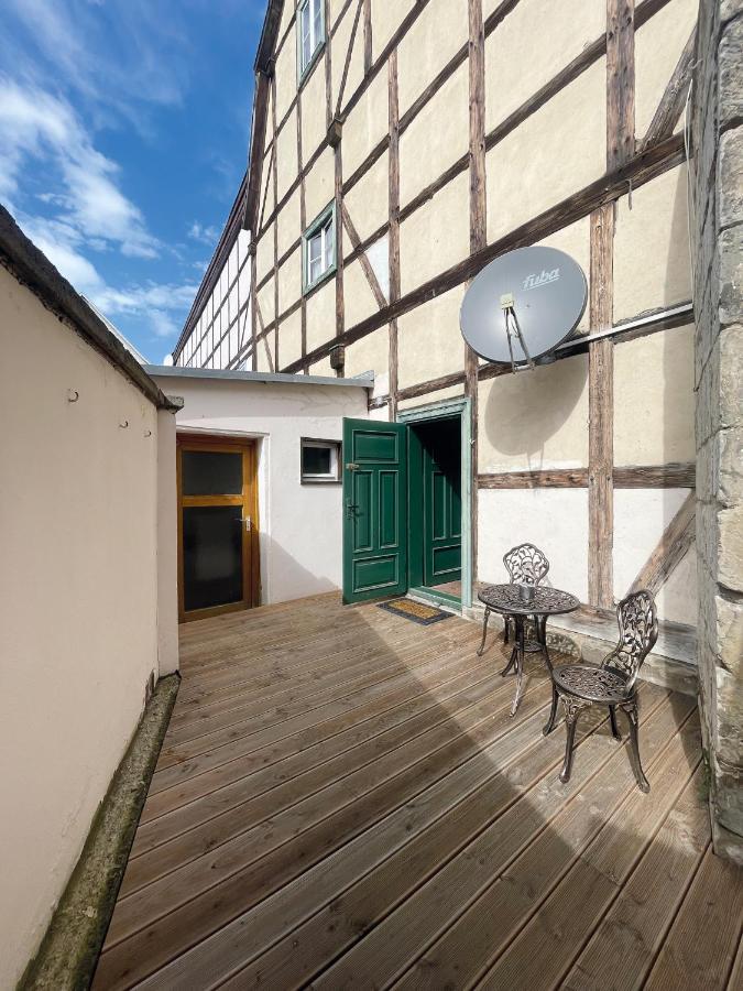 Ferienhaus Schuhhof 크베들린부르크 외부 사진