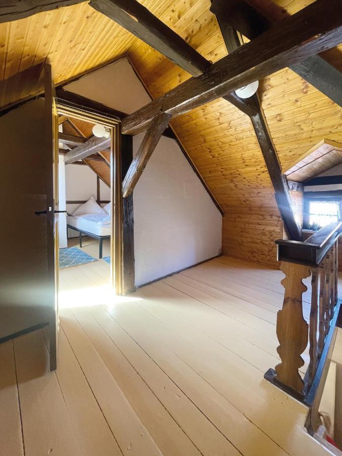 Ferienhaus Schuhhof 크베들린부르크 외부 사진