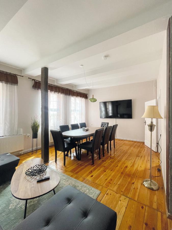 Ferienhaus Schuhhof 크베들린부르크 외부 사진